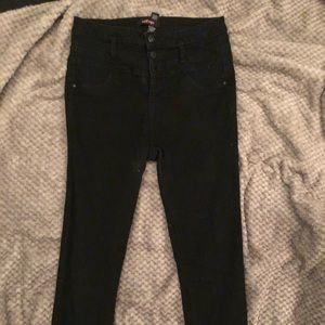 Black Heigh Waisted Charlotte Russe Jeans